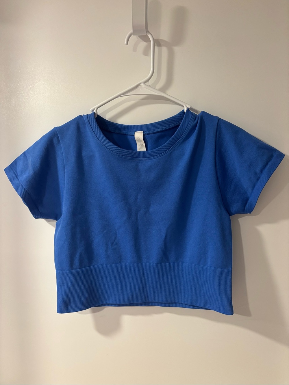 aerie Royal Blue Cropped Athletic Top